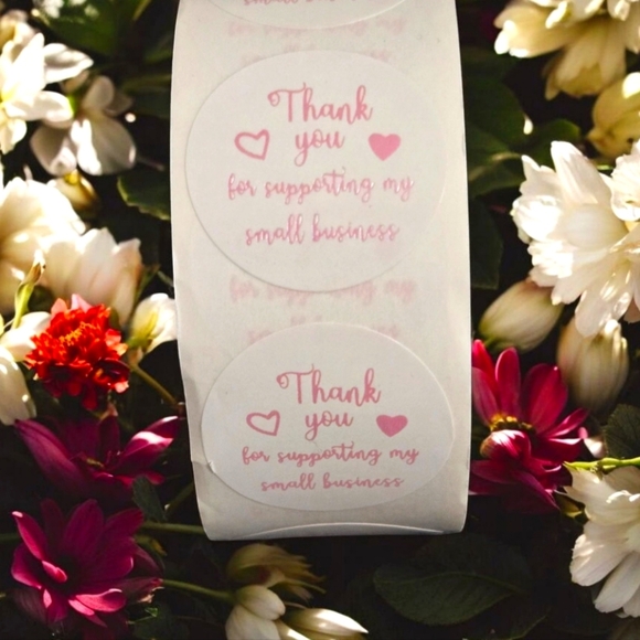 Thank you cards and Stickers Bundle - Picture 3 of 3